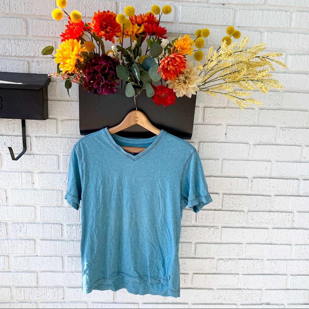 💕 Pd&c Teal T-Shirt With Stitching Detail Size S